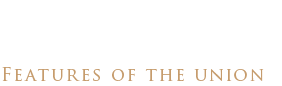 Features of the union組合の特長